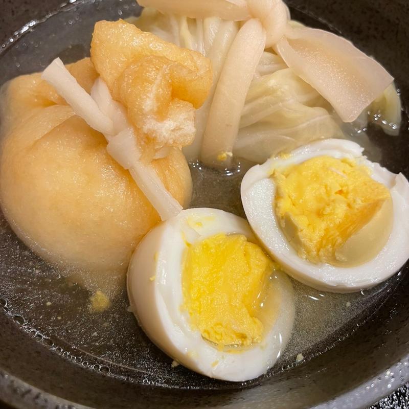 おでん盛り(居酒屋 都橋 おでん 久（みやこばし おでん きゅう）桜木町・野毛)