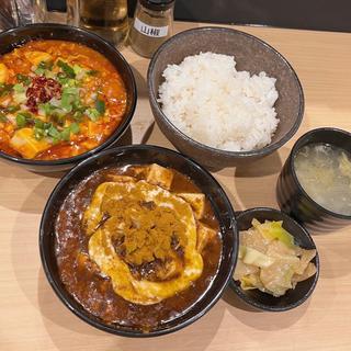 ダブル麻婆豆腐定食(麻婆豆腐TOKYO 五反田店)