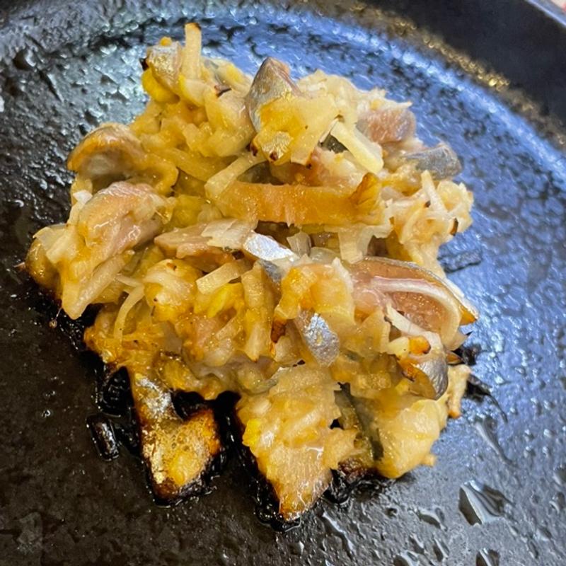 アジのなめろう焼き(呑喰屋 おもて)