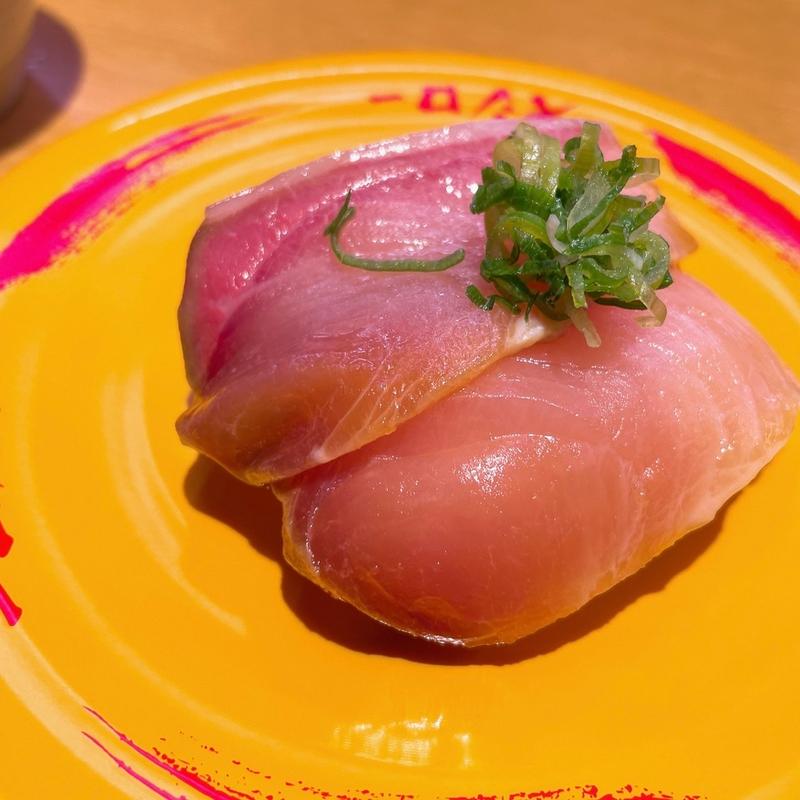 活〆匠の漬け寒ぶり(スシロー梅田茶屋町店)