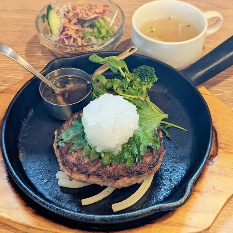 和風おろしハンバーグ(津の田ミート  LODGE)
