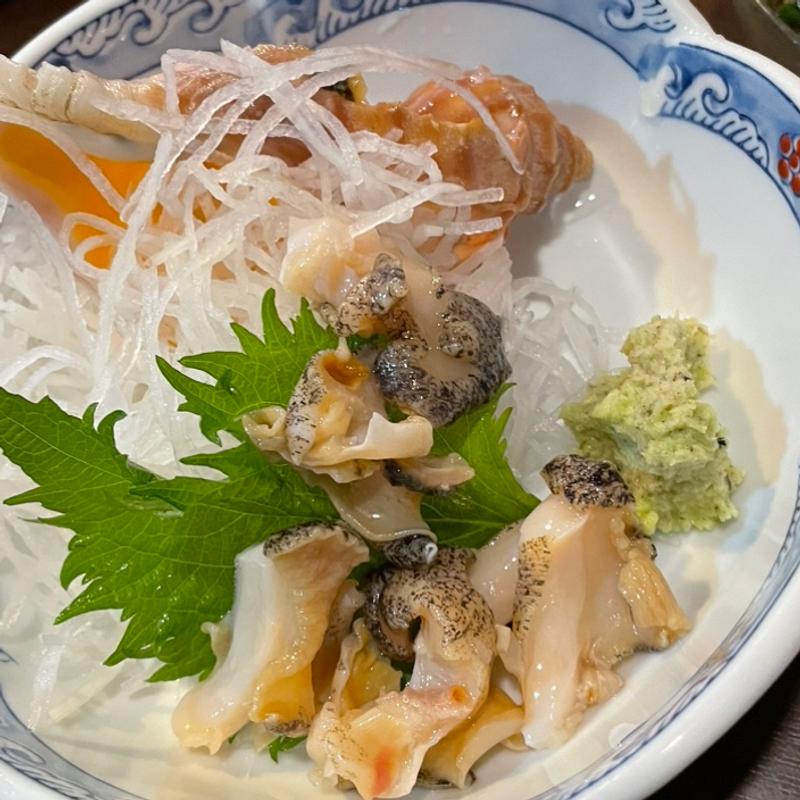 つぶ貝(鮪 やきとり須田)