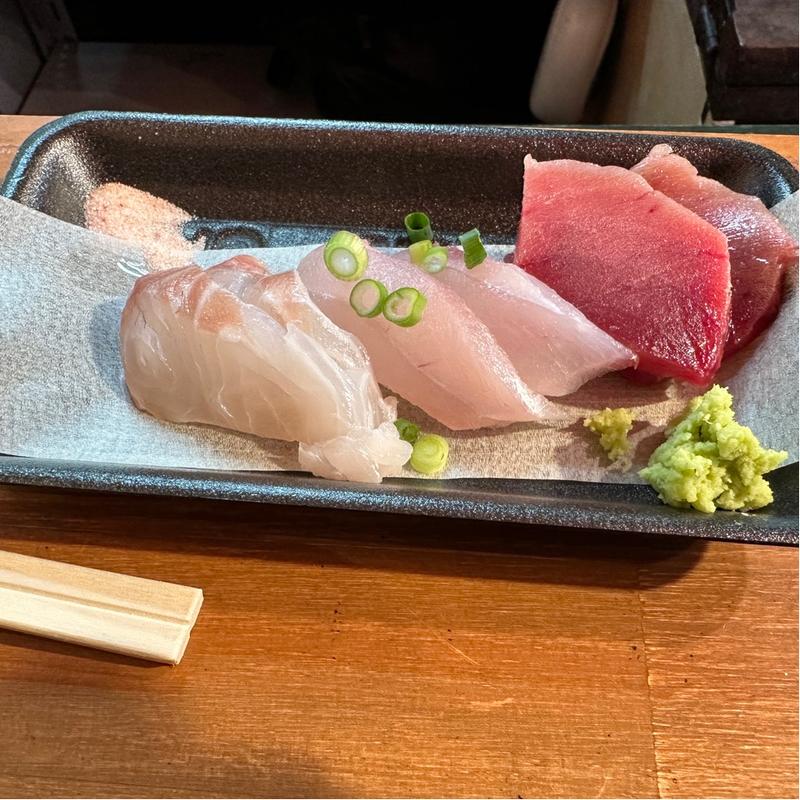 刺身3点盛り(魚草)