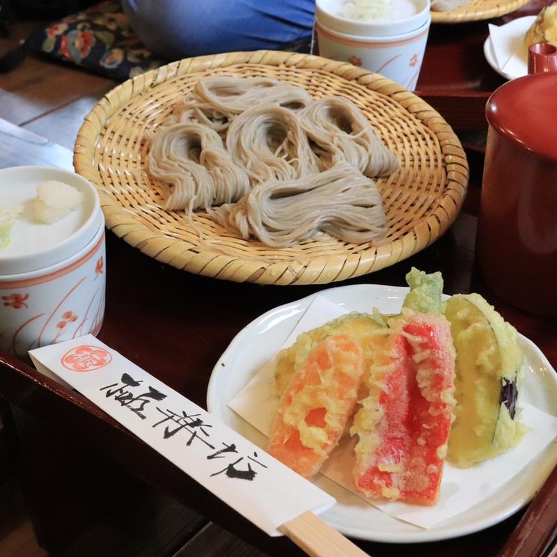 野菜天ざる(そば茶屋極楽坊 )