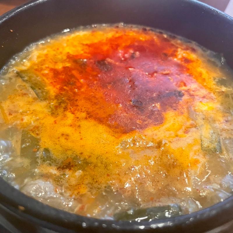 スンドゥブチゲ(韓美食 オンギージョンギー)