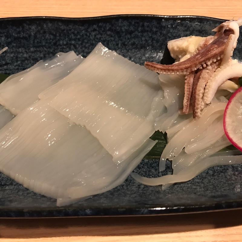 活イカ（真いか６～１２月、やりいか１～５月）(海鮮処 函館山)