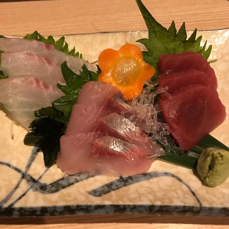 本日の三点刺(海鮮処 函館山)