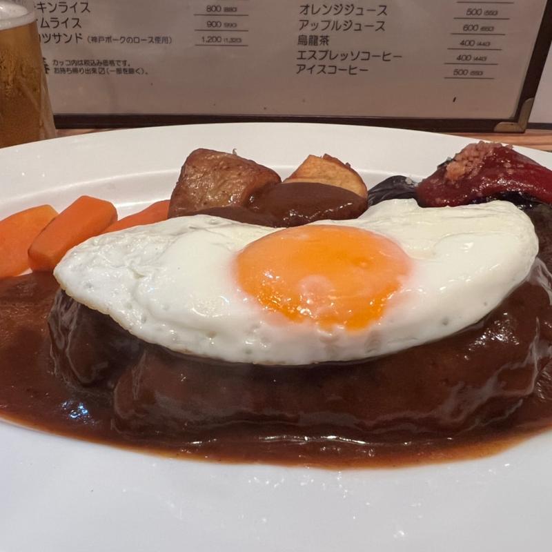 ハンバーグ(グリル末松 （グリルスエマツ）)