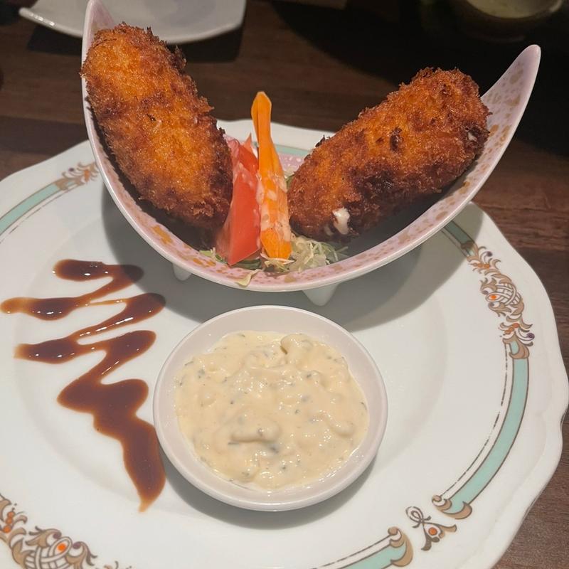 手づくりツナクリームコロッケ(たべもんや味輝)