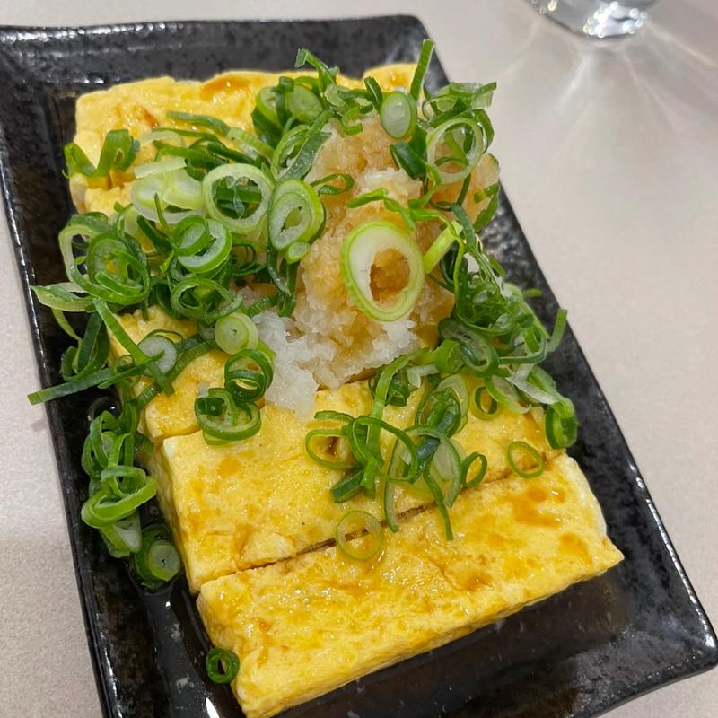 だし巻き玉子(イタリアン酒場 まるべろ)