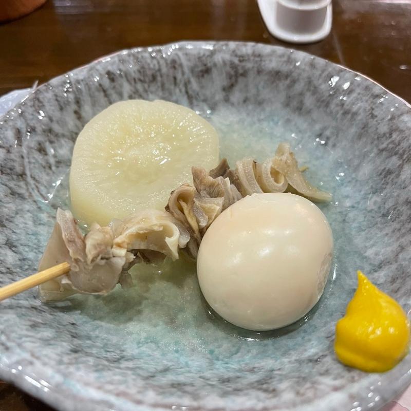 おでん3品(おでんバル 杏樺)