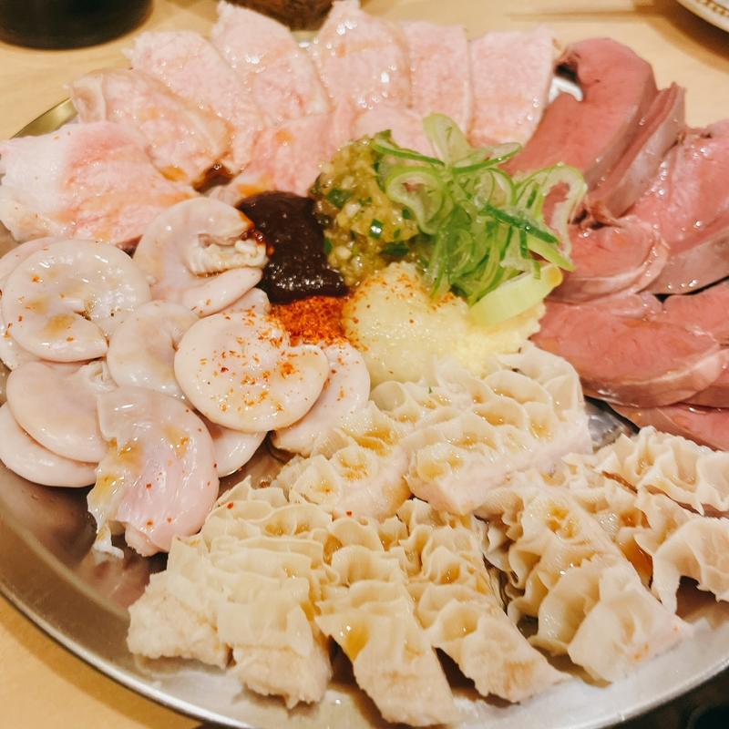 鮮肉盛り(あの字)