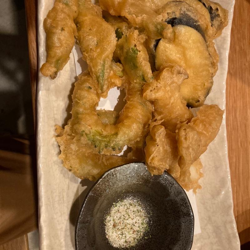 島やさいの天ぷら(糸満漁民食堂 )