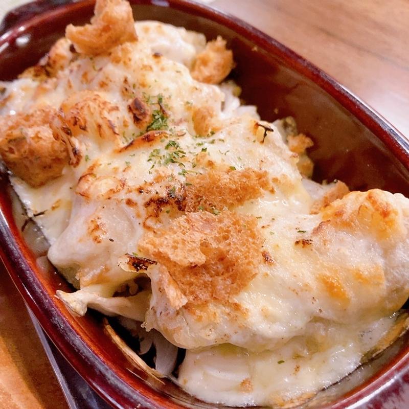 牡蠣グラタン（お昼の紀乃セット）(小次郎 紀乃寿司 菓子工房kino)