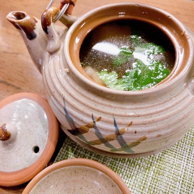 土瓶蒸し（お昼の紀乃セット）(小次郎 紀乃寿司 菓子工房kino)