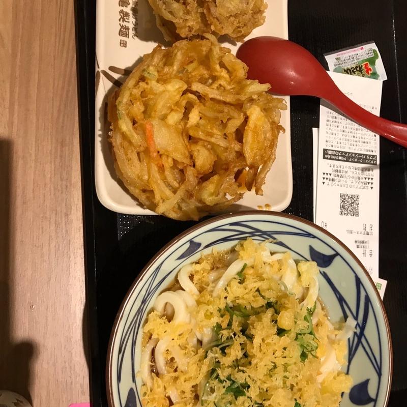 うどん(はなまるうどん イオンいわき店)