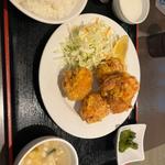 若鶏の唐揚げ定食(中華料理 七海香)