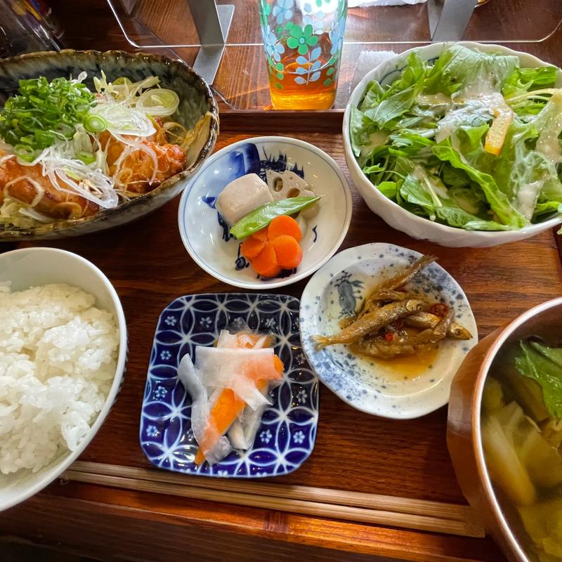 葱まみれ油琳鶏(伊達な食堂 きょーしろー)