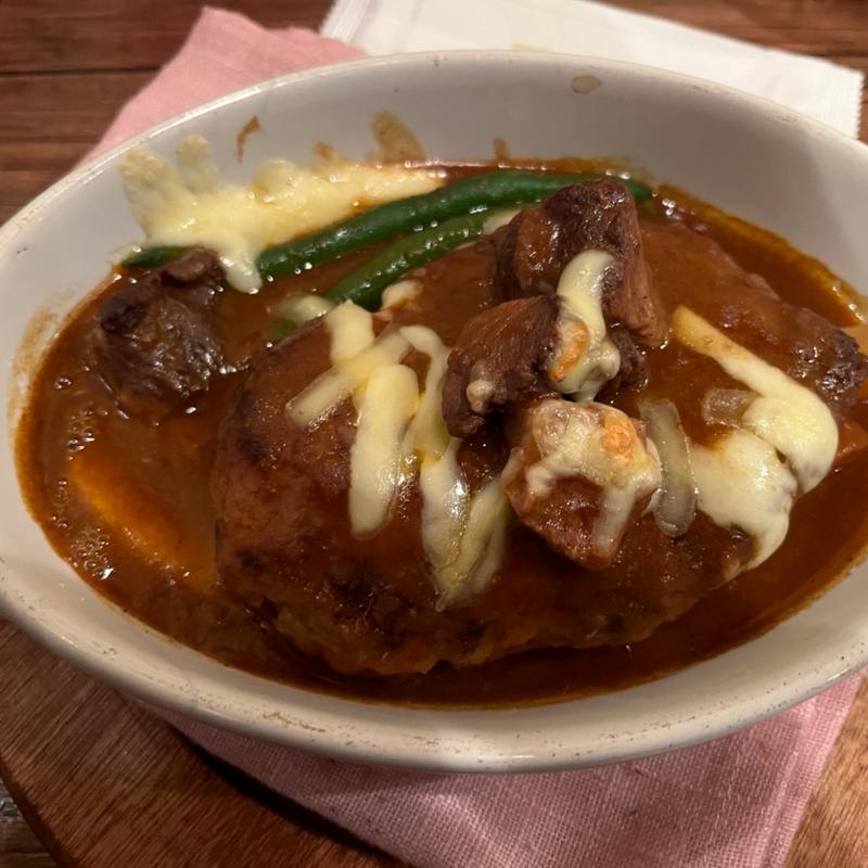 ハンバーグ(レストラン セゾン)