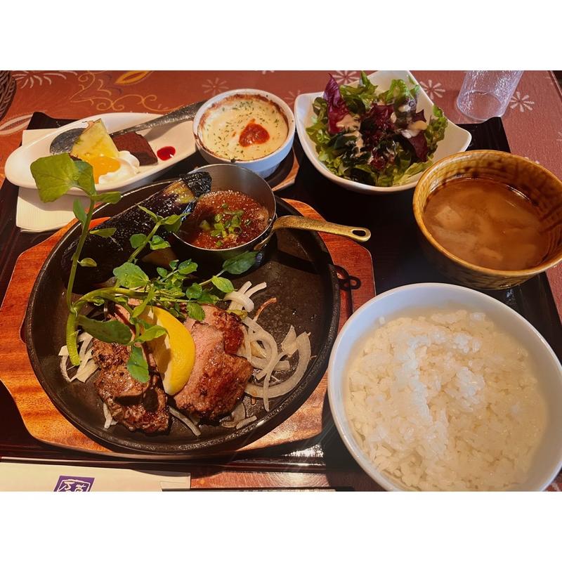 お肉のランチ(茶屋 草木万里野 上尾店)