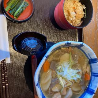 けんちん蕎麦定食(信州そば処 そじ坊 岐阜モレラ店)
