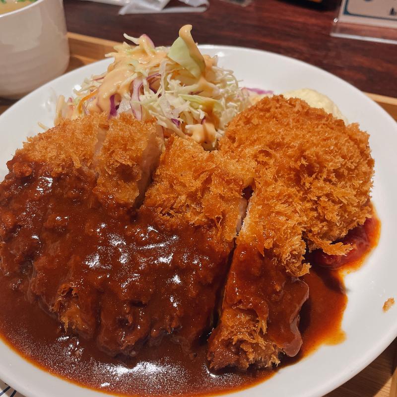 とんかつ&自家製クリームコロッケ(とんかつ kitchen かもめ亭)