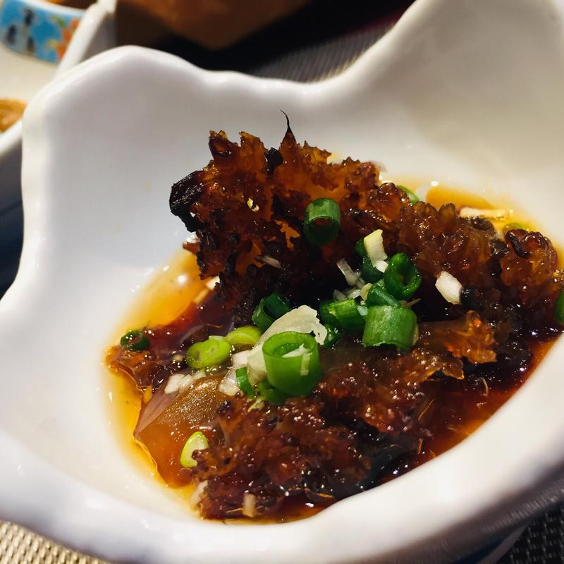 備前クラゲの酢の物(中国料理 杏仁香 （チュウゴクリョウリ アンニンシャン）)