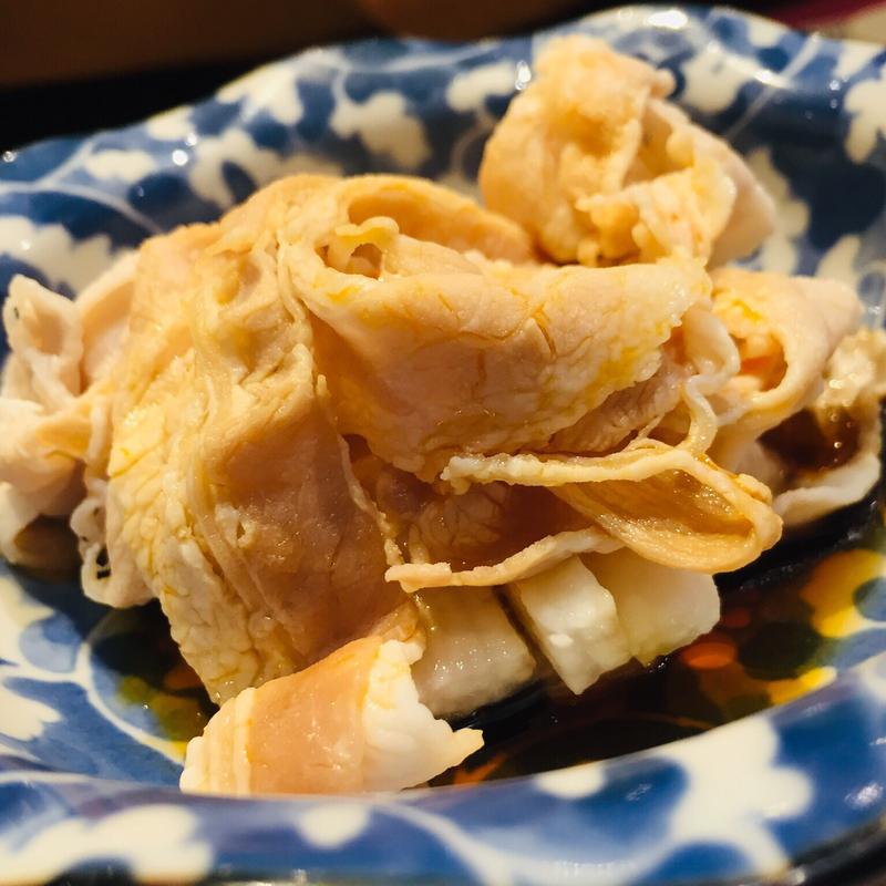 黒豚の中華風冷しゃぶ(中国料理 杏仁香 （チュウゴクリョウリ アンニンシャン）)