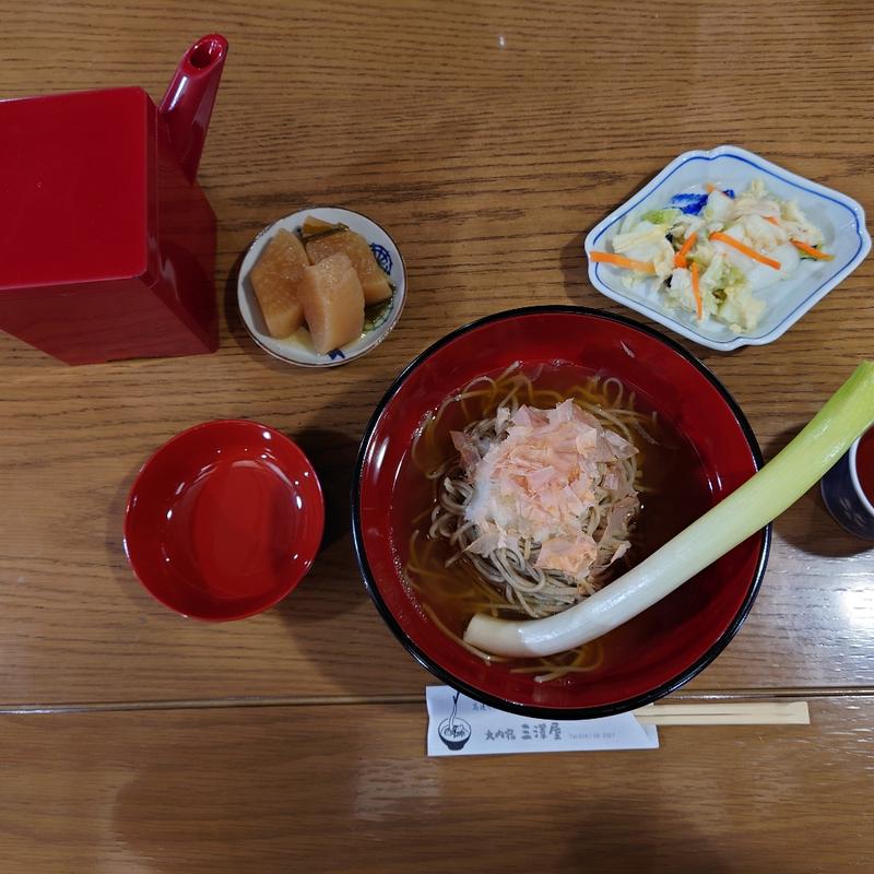 高遠そば(三澤屋茶屋 （ミサワヤチャヤ）)