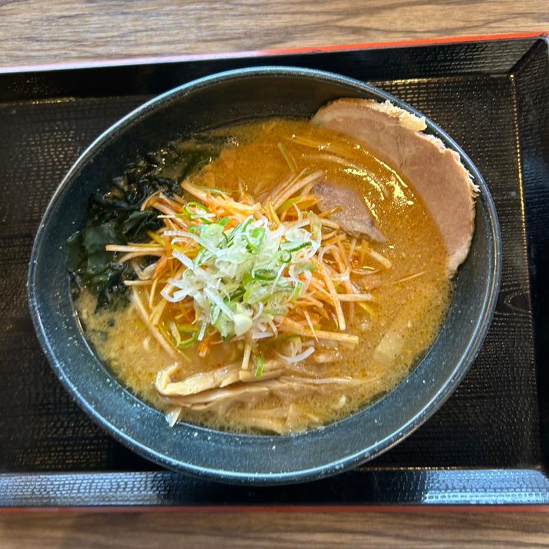 味噌ラーメン　辛ネギトッピング(麺屋稀水 浦和大門店)
