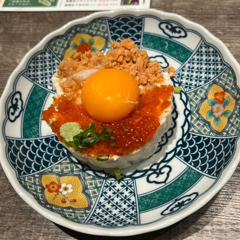 新天家ポテサラ(天ぷらと寿司酒場 新天家-しんてんち- 長岡店)