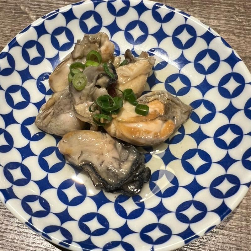 牡蠣のオイル漬け(天ぷらと寿司酒場 新天家-しんてんち- 長岡店)