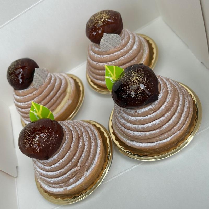 モンブラン(道の駅 奥河内くろまろの郷)