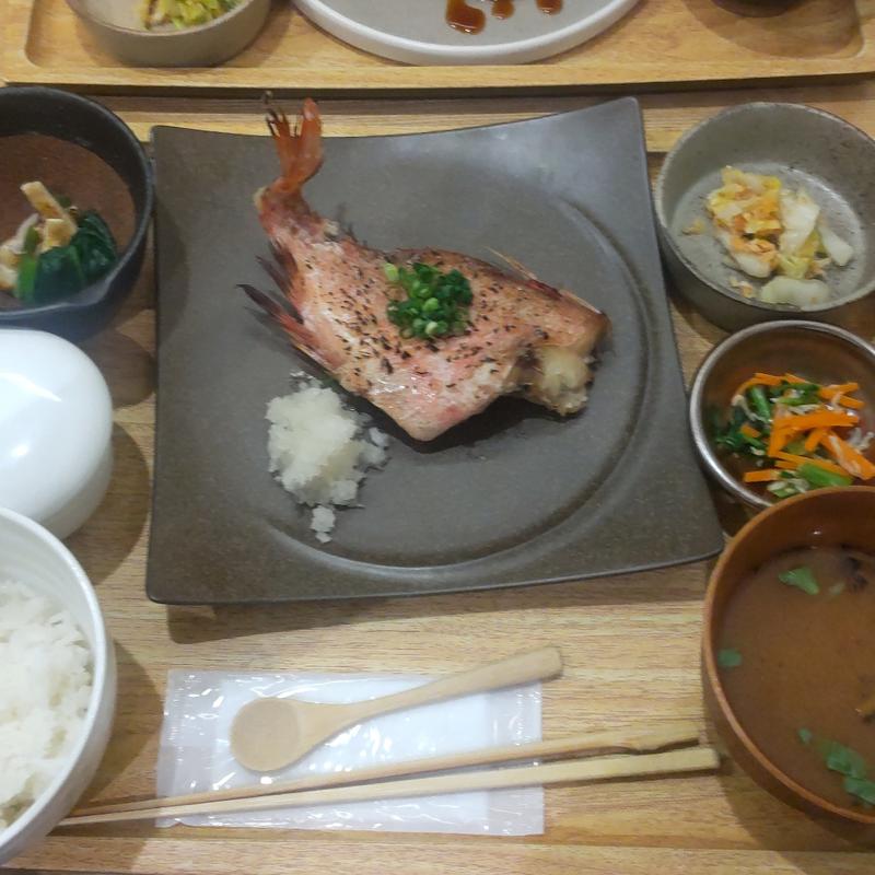 お魚の定食(Washoku バル かめすけ)