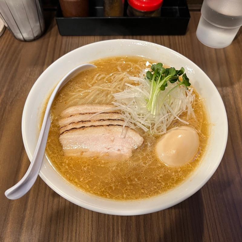 貝出汁味噌そば　特製(貝出汁　中華そば　源太郎)