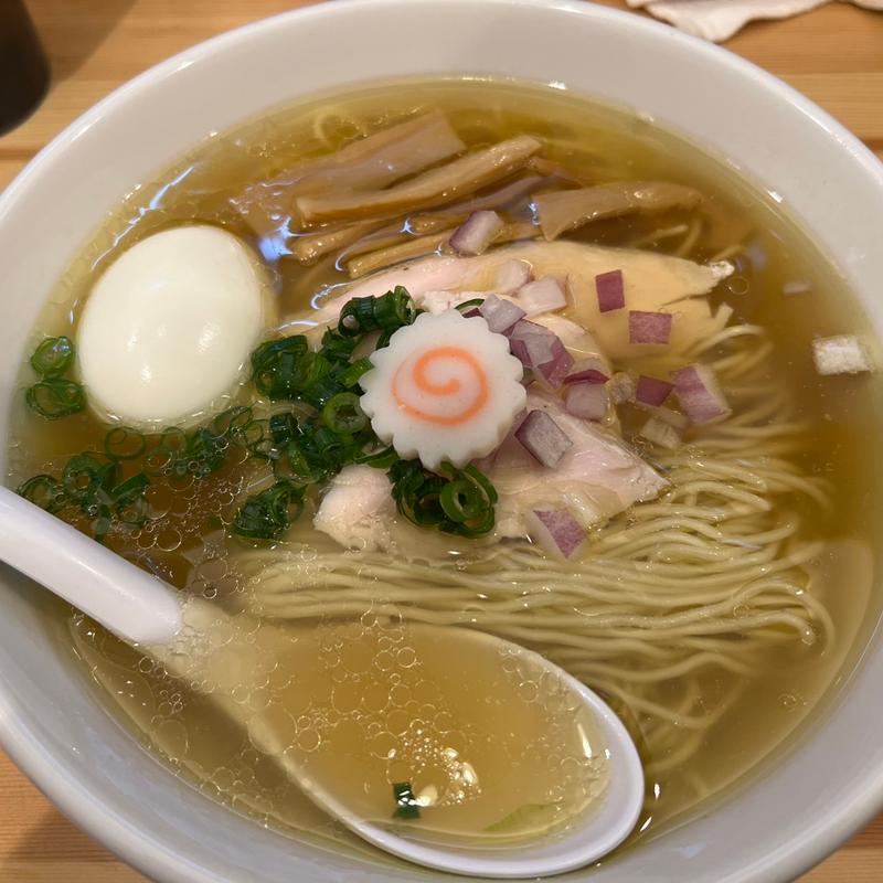 味玉とりそば塩(らあめん常護)