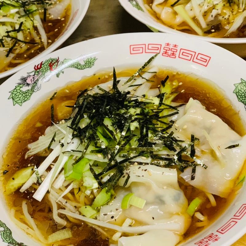 冷やしワンタン麺(ダイニングバーReturnリターン)