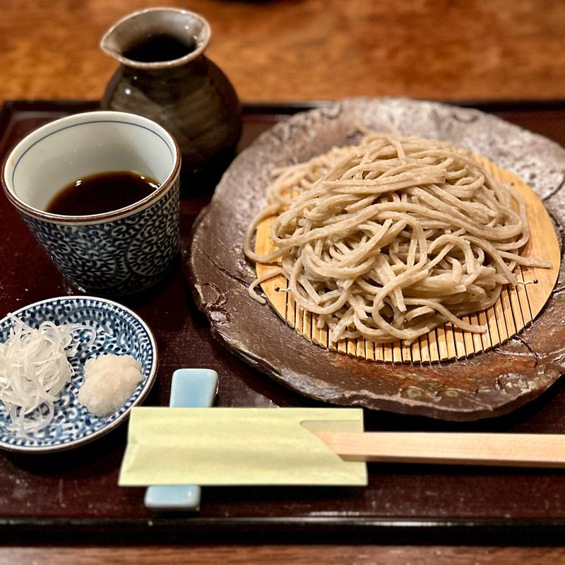 粗挽きせいろ(そば処　玄庵)