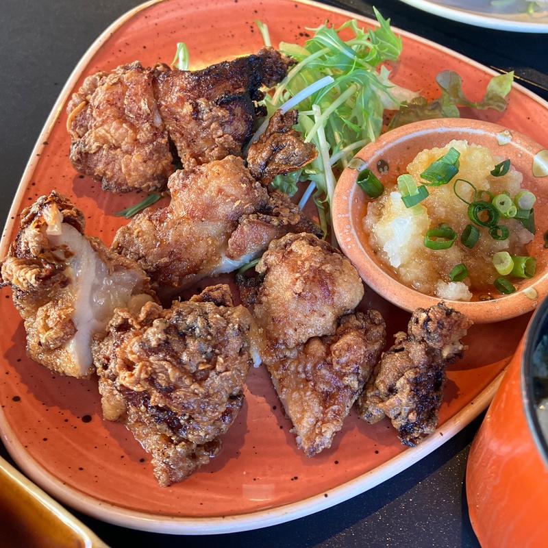 味噌漬け唐揚げ御膳(炭焼き大 新百合ヶ丘店)