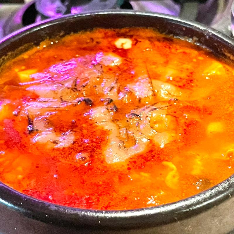 スンドゥブ(サムギョプサル専門店 金ちゃん 渋谷本店)