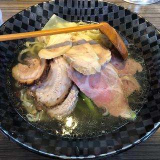 鷄三昧塩らー麺(厚木本丸亭)