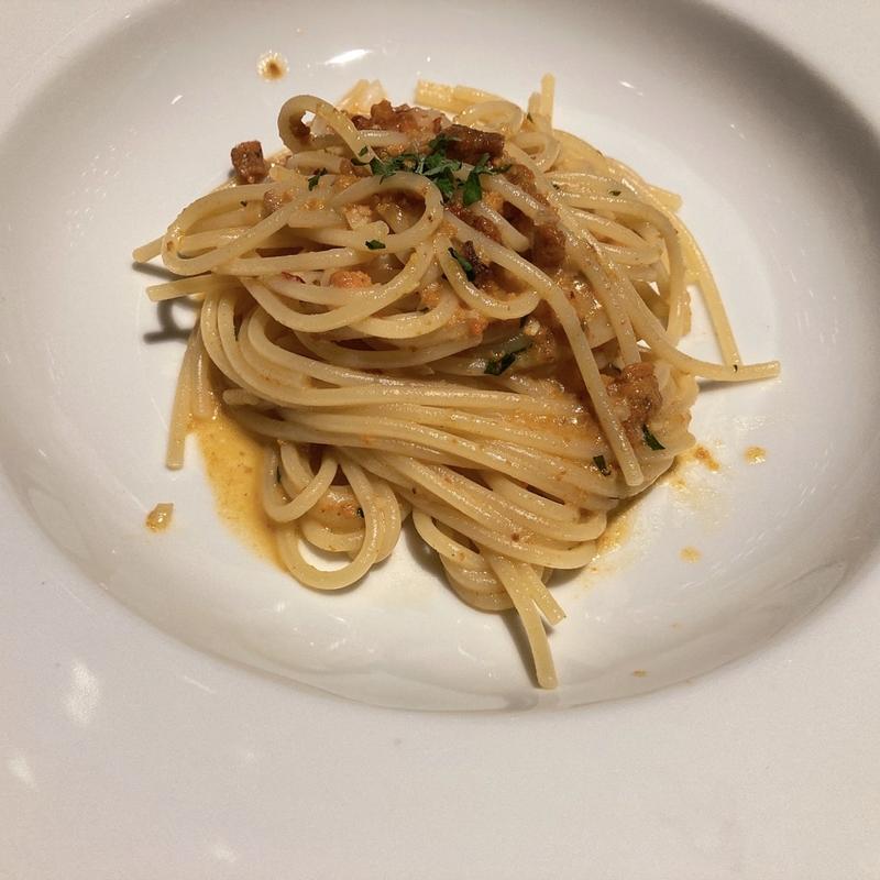 うにのパスタ(IL LUPINO PRIME TOKYO)