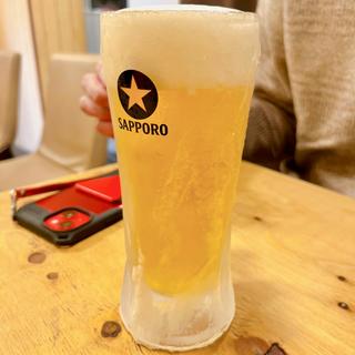 生ビール(やきとり伝次)