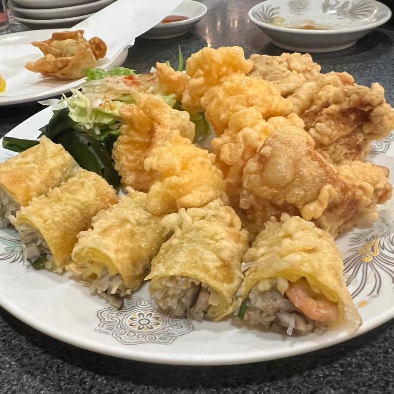 揚げ物3種盛り(聚鳳(しゅうほう))