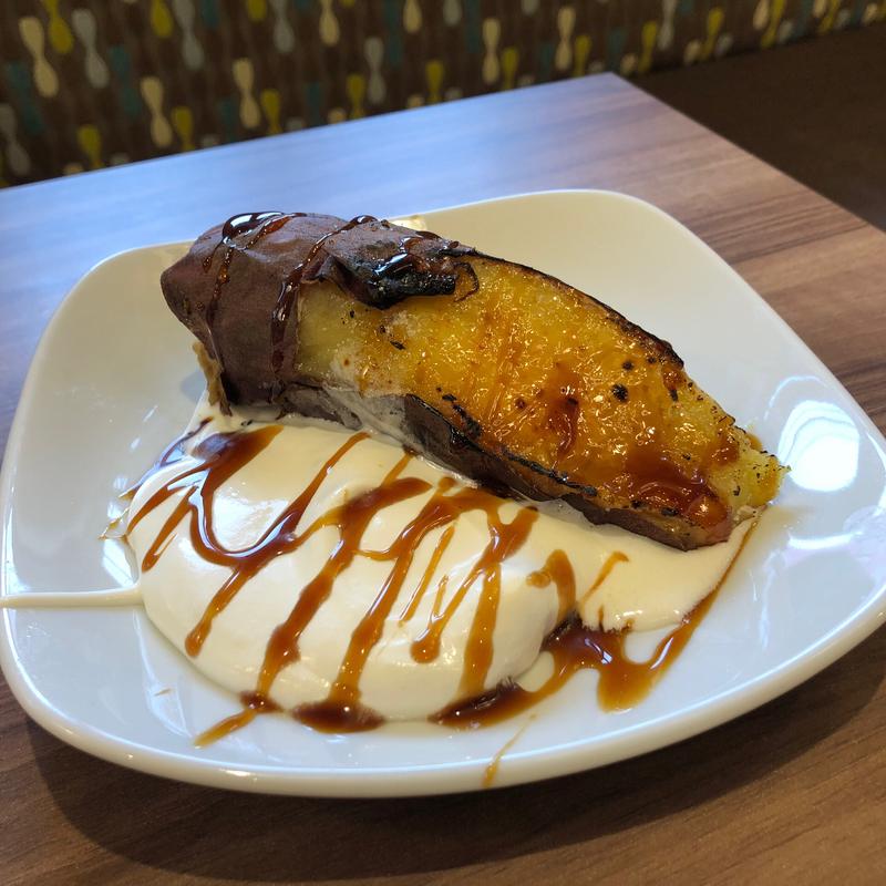 焼き芋ブリュレ(高倉町珈琲 柏の葉店)