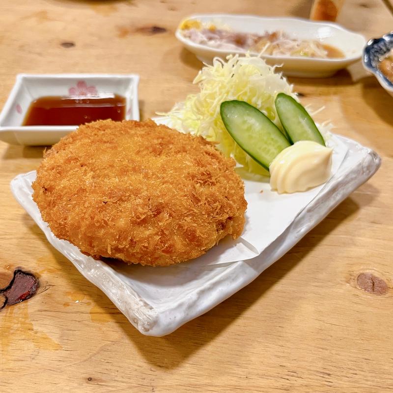 BIGメンチ(やきとり伝次)