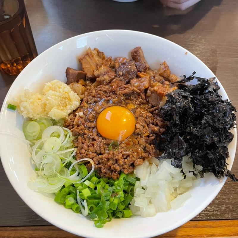 雲雀まぜそば(つけ麺　弥七  )