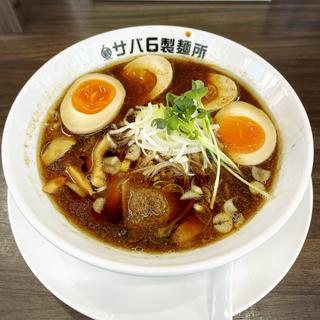 サバ醤油ラーメン(サバ６製麺所 中目黒店)