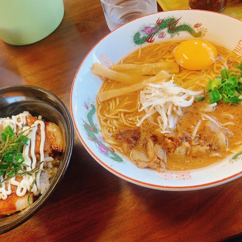 チャーシュー丼セット(天徳 （【旧店名】美渓）)