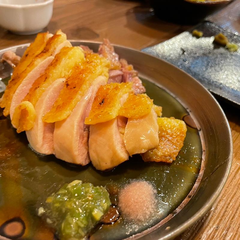 地鶏もも焼き(普通の居酒屋 狛江)